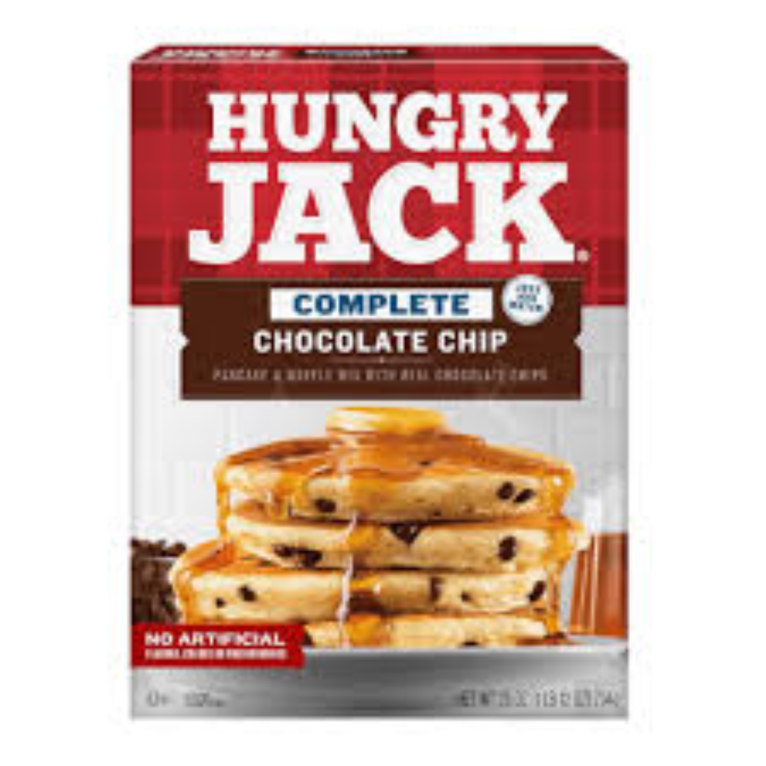 HUNGRY JACK CHOCO CHIP PANCAKE & WAFFLE MIX 794G